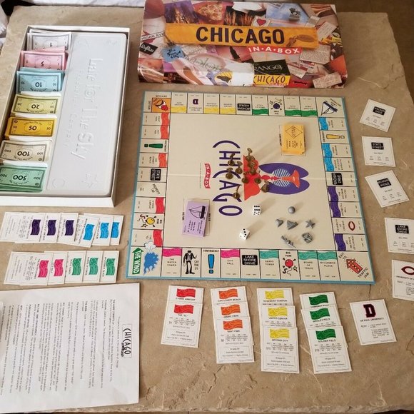 Chicago In A Box Monopoly style board game - Picture 2 of 11